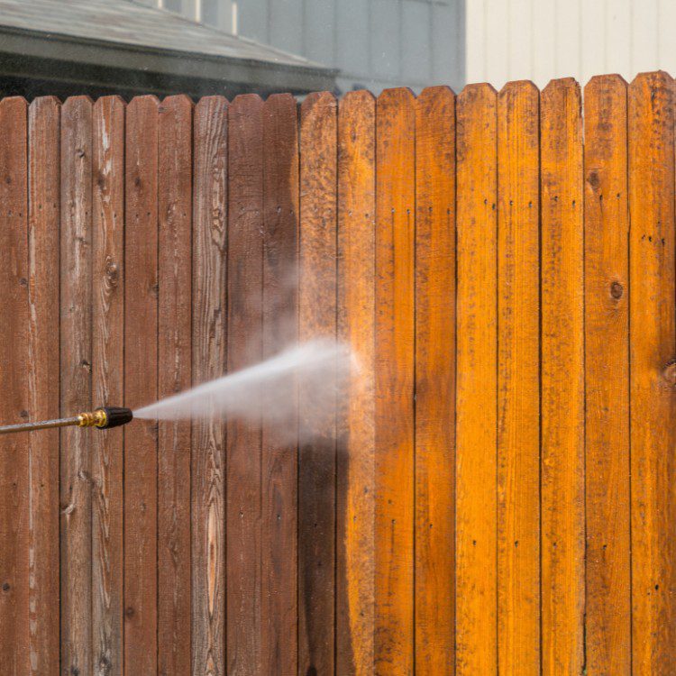 Pressure washing in Willis, TX